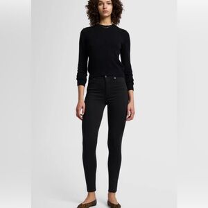 7 for all mankind slim black jeans.  Size 26